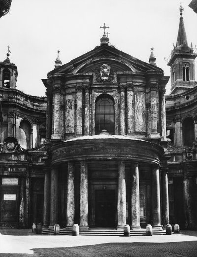 Kirche Santa Maria della Pace, Fassade, 1656 von Pietro da 1596 1669 Cortona